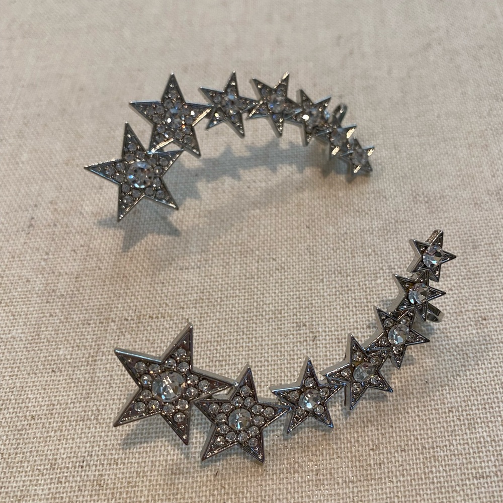 Statement Rhinestone Earring Crawler - image 4